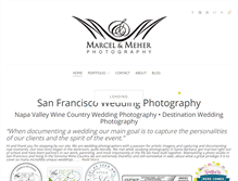 Tablet Screenshot of marcelsieglephoto.com